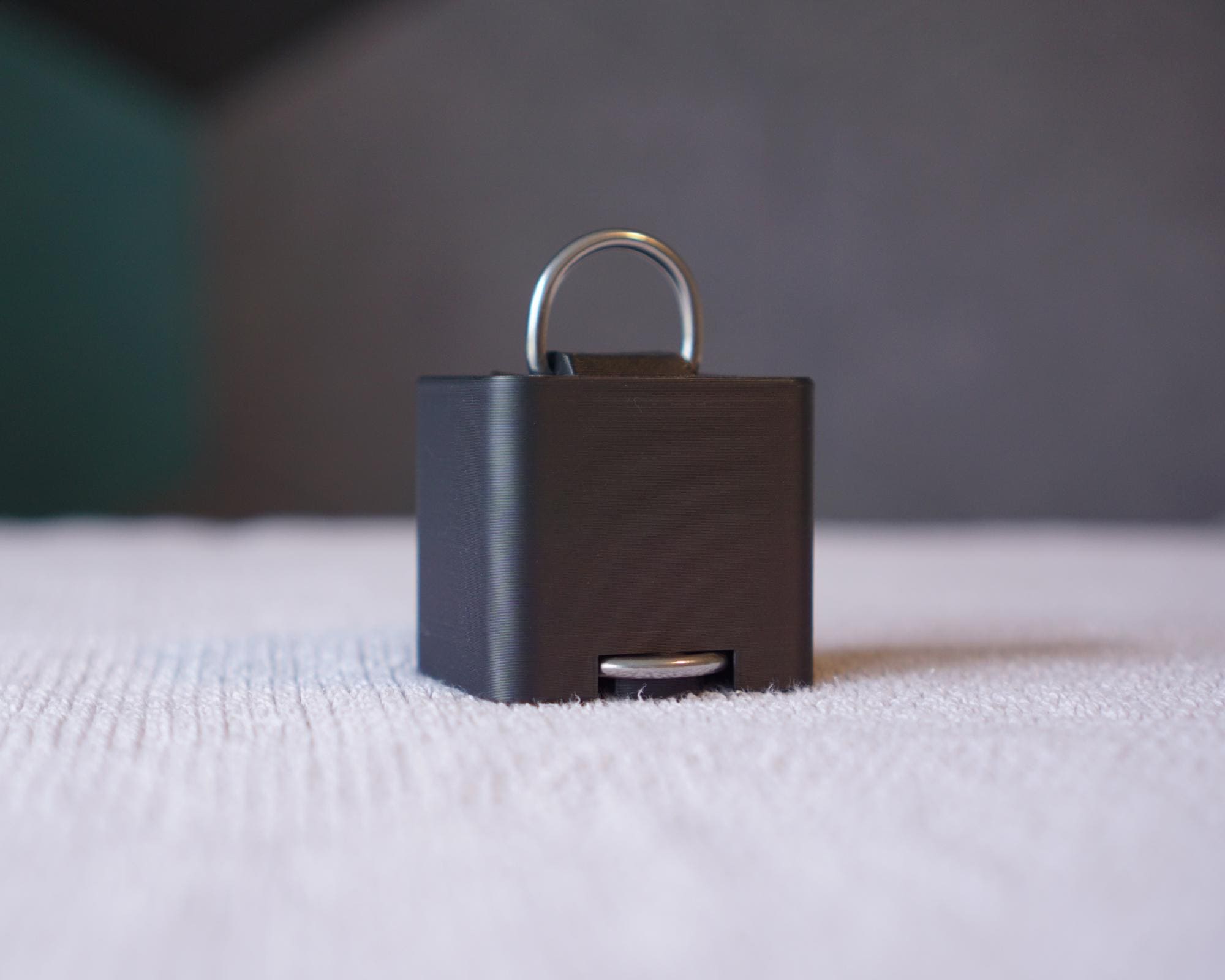 IceLock BYOD folded flat showing snap-down low profile design for freezing